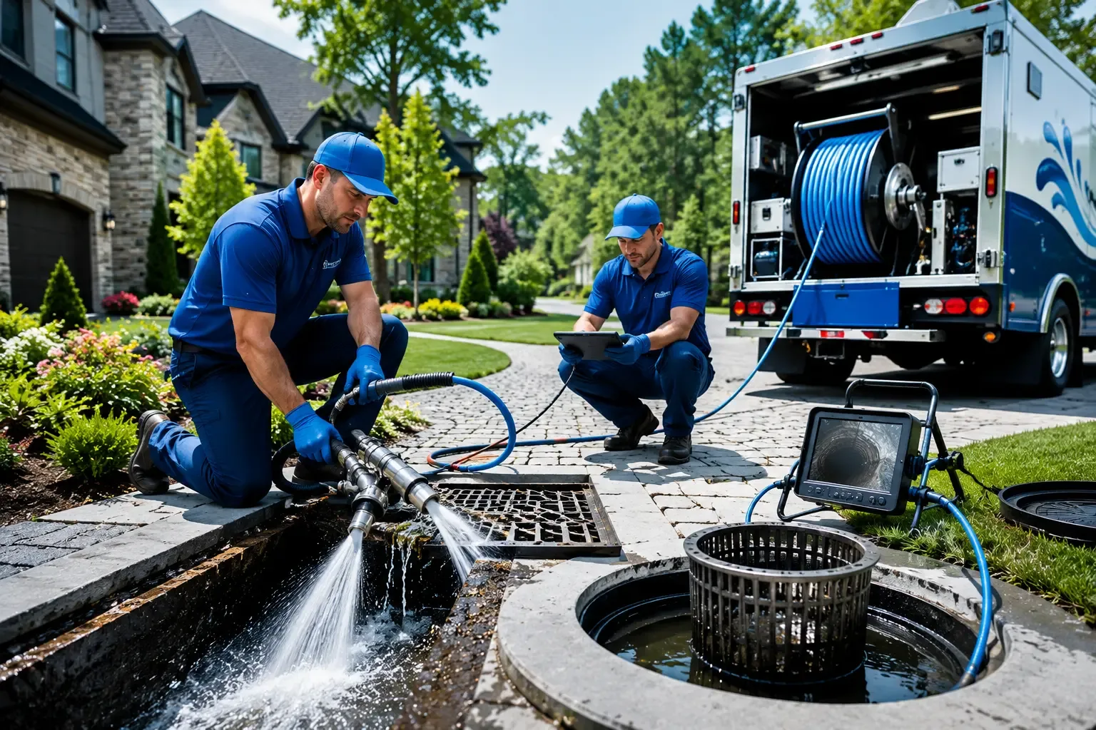 Local outdoor drain cleaning professionals in Pennington, NJ