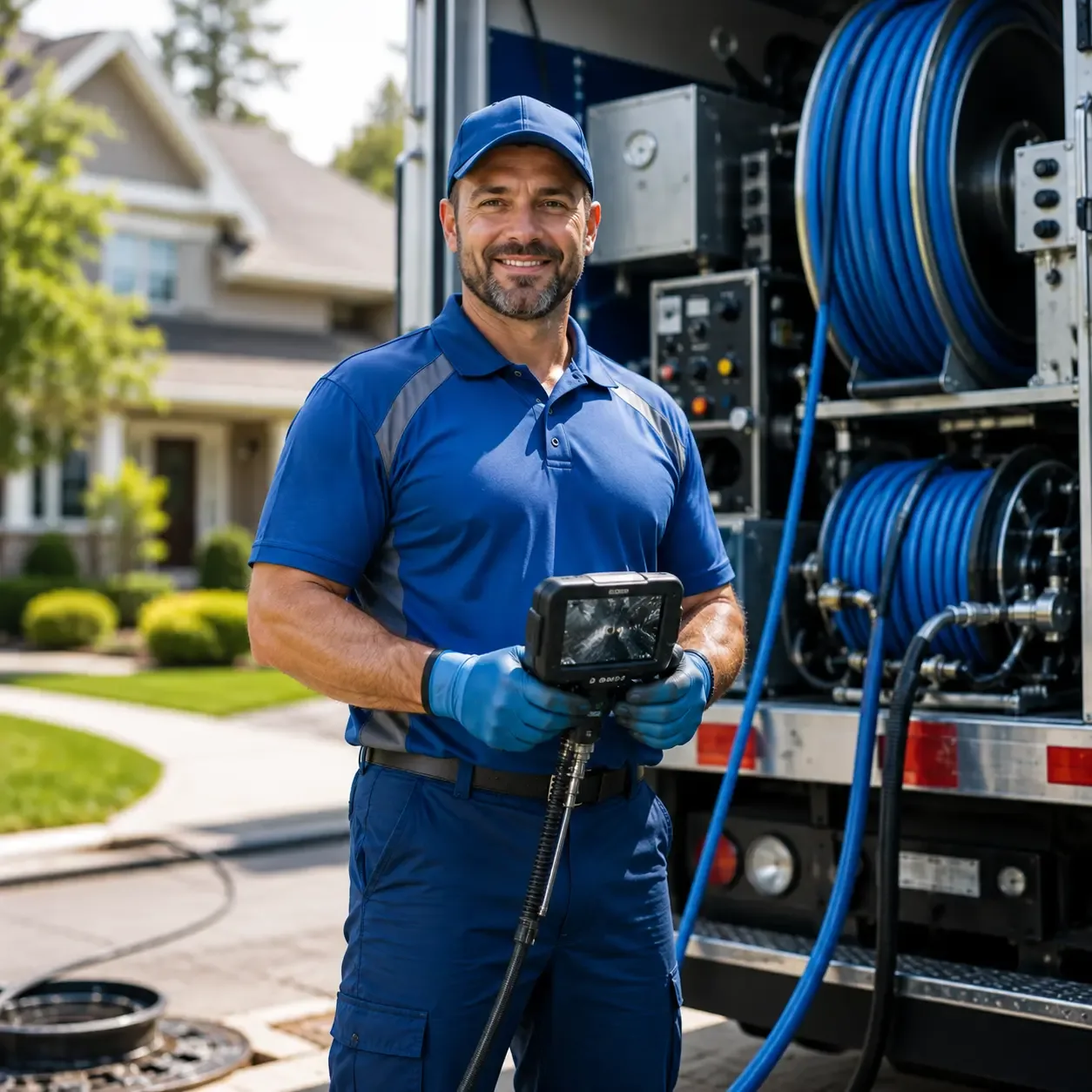 Local outdoor drain cleaning specialists in Pennington, NJ